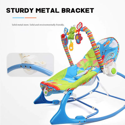 Infant Toddler Rocker (with Music & Vibrations)