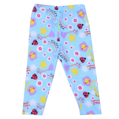 Infant Girls Tights Printed Happy Days -Printed