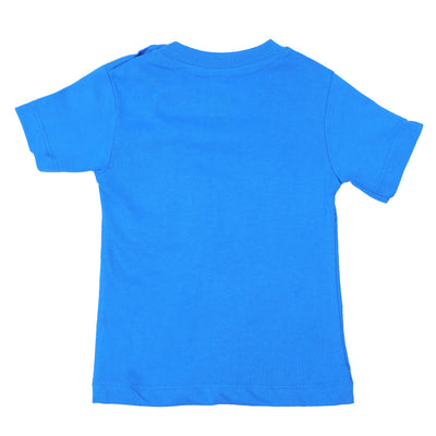 Infant Boys Cotton T-Shirt Character - Blue