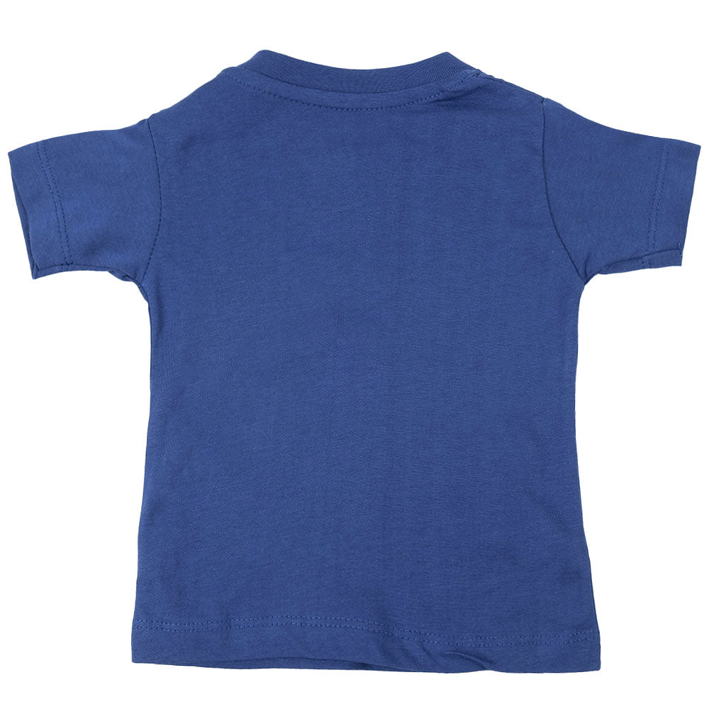 Infant Boys T-Shirt Mini Safari -Navy Peony