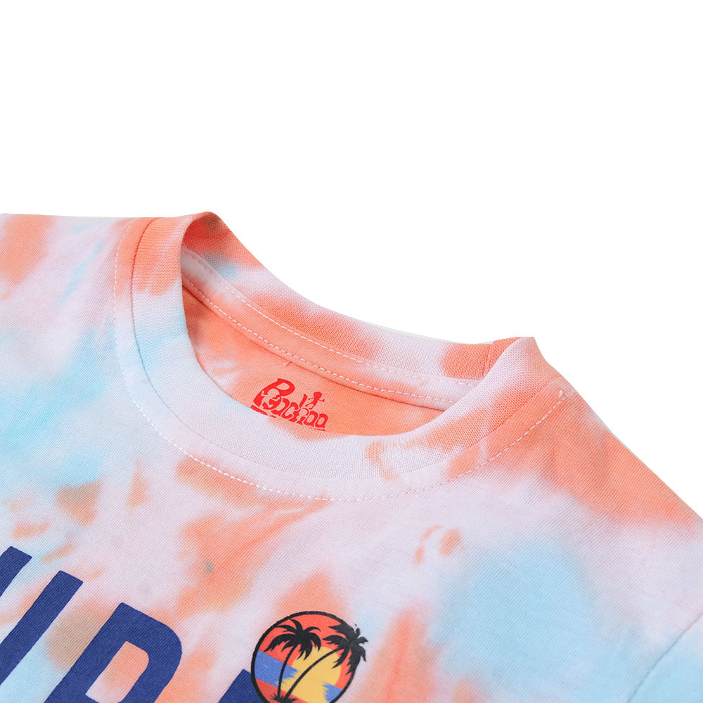 Boys Cotton T-Shirt Surf - Tie Dye