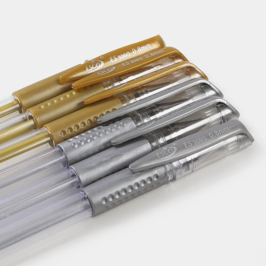 Glitter Pen 6Pcs F-009B Price in Pakistan Bachaa Party