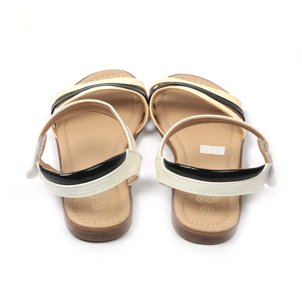 Fancy Sandals For Girls - White