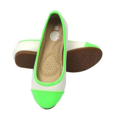 Fancy Stylish Pumps For Girls - Green (0911-4)