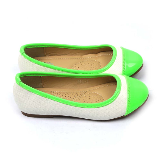 Fancy Stylish Pumps For Girls - Green (0911-4)