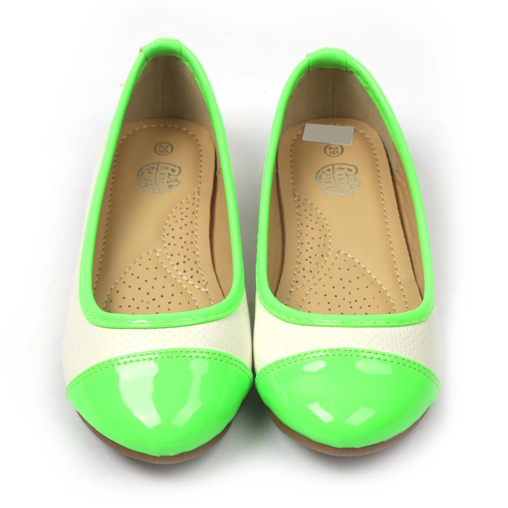 Fancy Stylish Pumps For Girls - Green (0911-4)