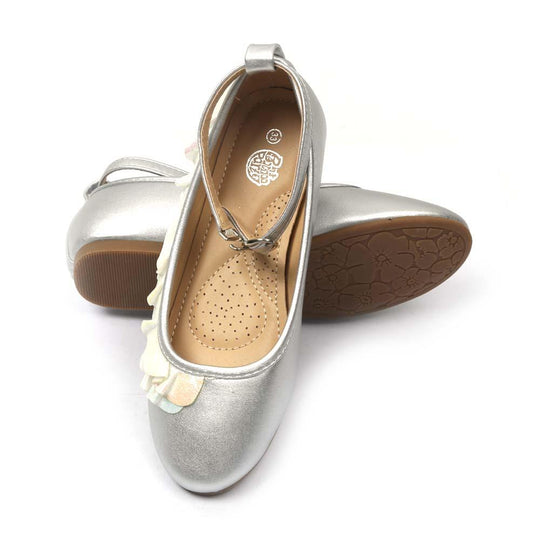 Girls Pumps 010-10 - Silver