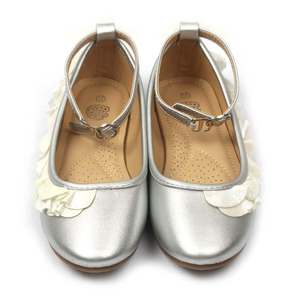 Girls Pumps 010-10 - Silver