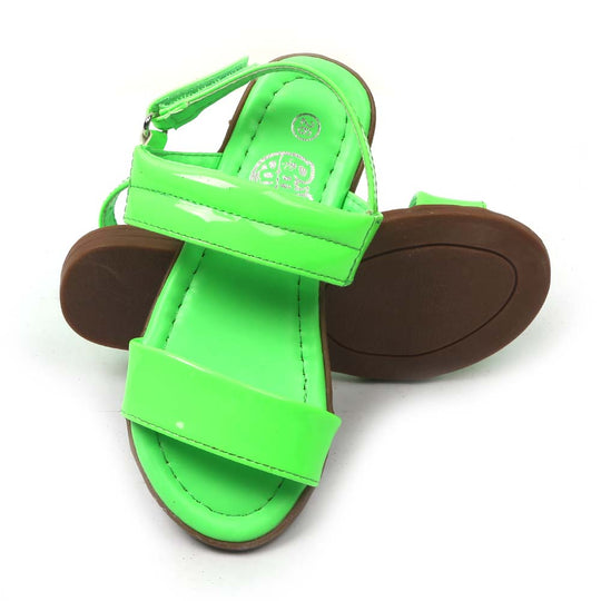 Fancy Shiny Sandal For Girls - Green (1005-28)