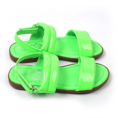 Fancy Shiny Sandal For Girls - Green (1005-28)