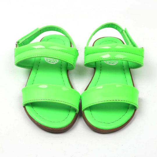 Fancy Shiny Sandal For Girls - Green (1005-28)