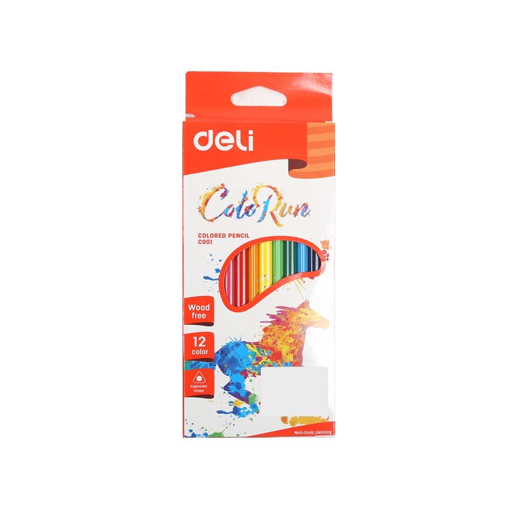 Deli Colo Run Color Pencil 12 Pcs (C00100)