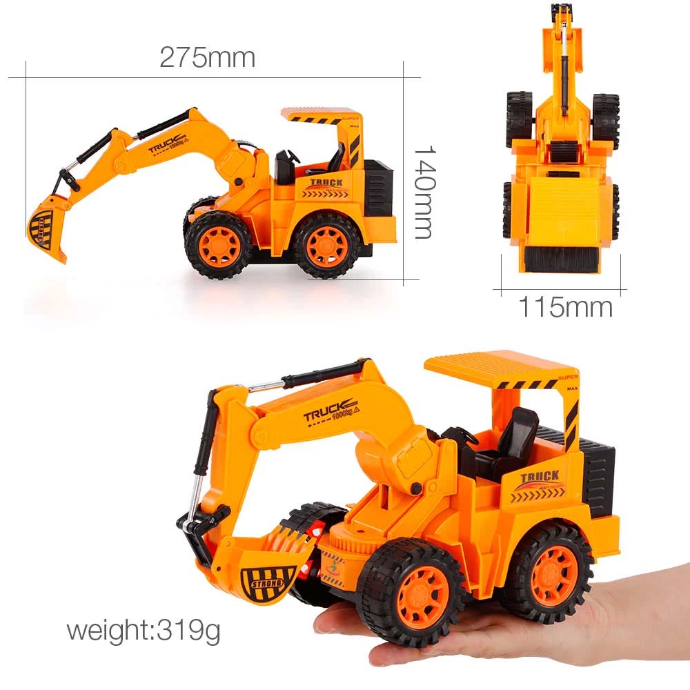 5 Channel R/C Remote Control Excavator (567-5)