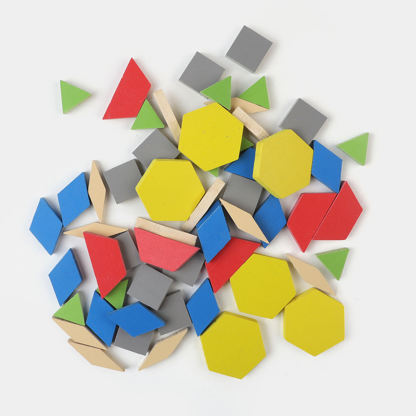 Wooden Puzzle Block Kids Educational Toy | 60PCs