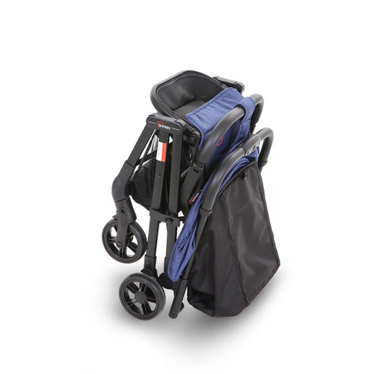 Tinnies Baby Stroller With Trolley-Blue T103 E-C