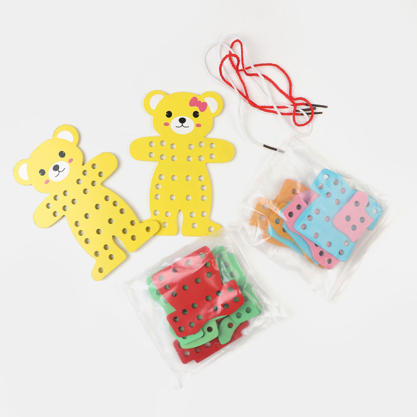 Wooden Toy Bear Dress