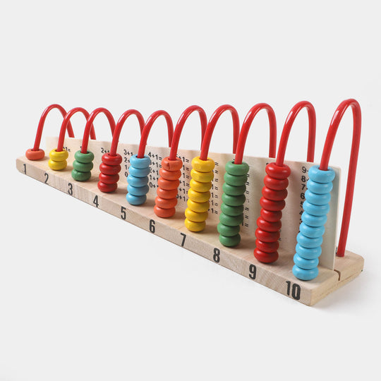 Wooden Toy Series Calculation Shelf (CS-123)
