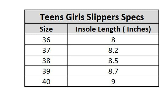 Teens Girls Slipper SL 55-4 - Blue/White