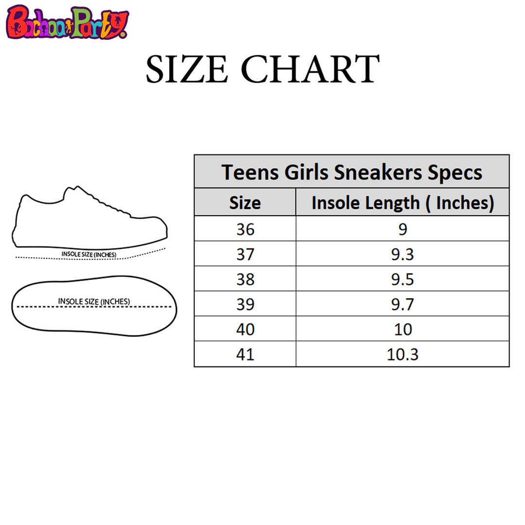Teens Girls Sneakers W30 - White/Pink