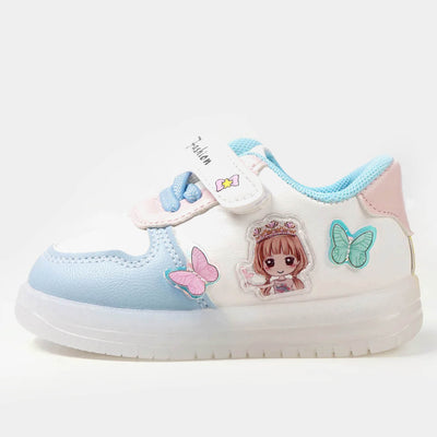 Girls Sneakers With Light Effect | Blue