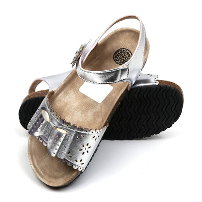 Sandals For Girls - Silver