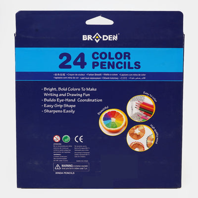 Braden 24PCs Pencil Color