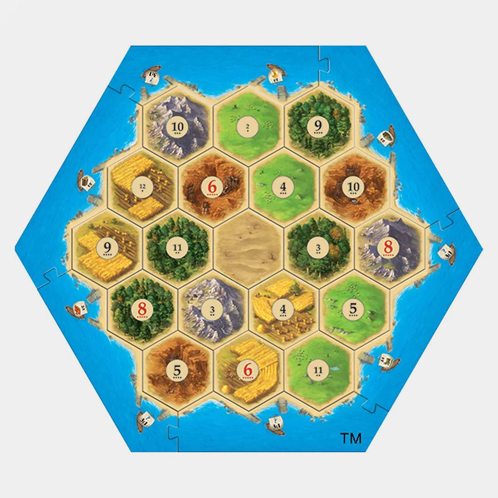 Catan Trade Build Settle Board Game