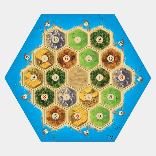 Catan Trade Build Settle Board Game