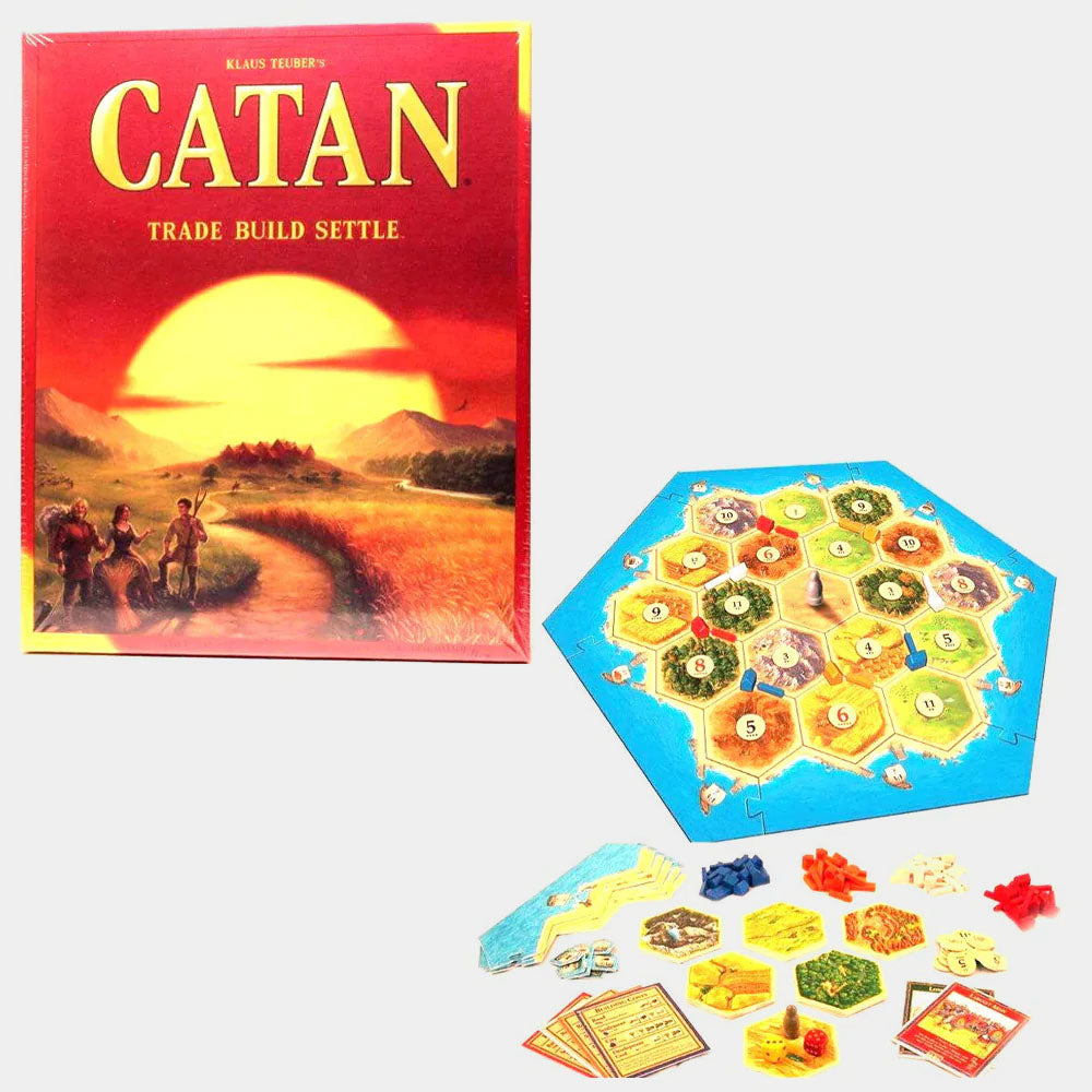 Catan Trade Build Settle Board Game