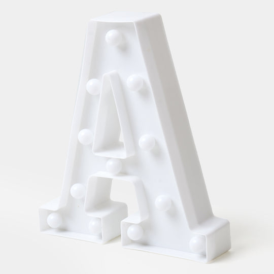 Decoration Alphabet Led Light -"A"