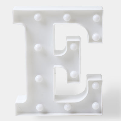 Decoration Alphabet Led Light -"E"
