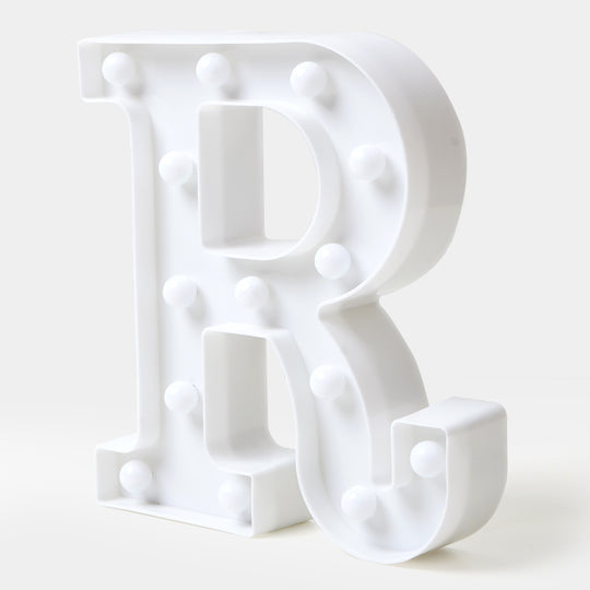 Decoration Alphabet Led Light -"R"