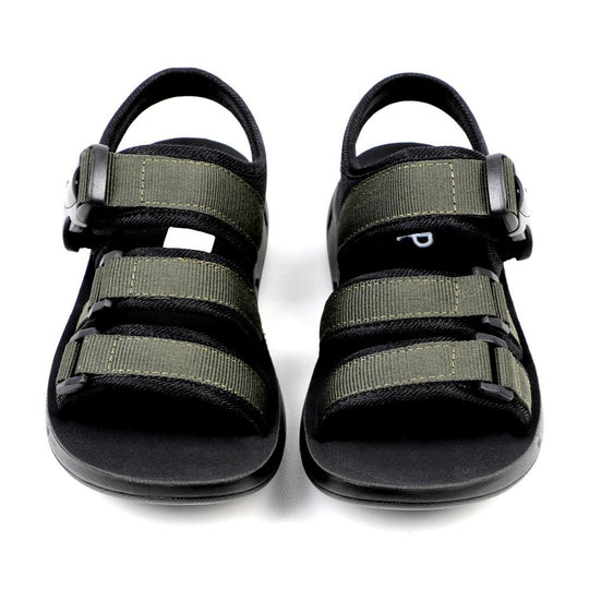 Casual Buckle Up Sandal For Boys - Green