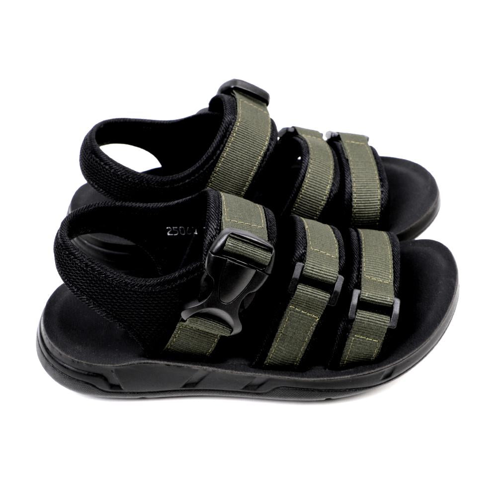 Casual Buckle Up Sandal For Boys - Green