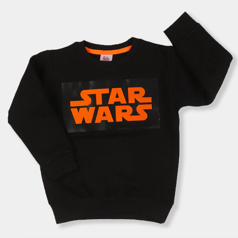 Sweatshirt For Boys - Black