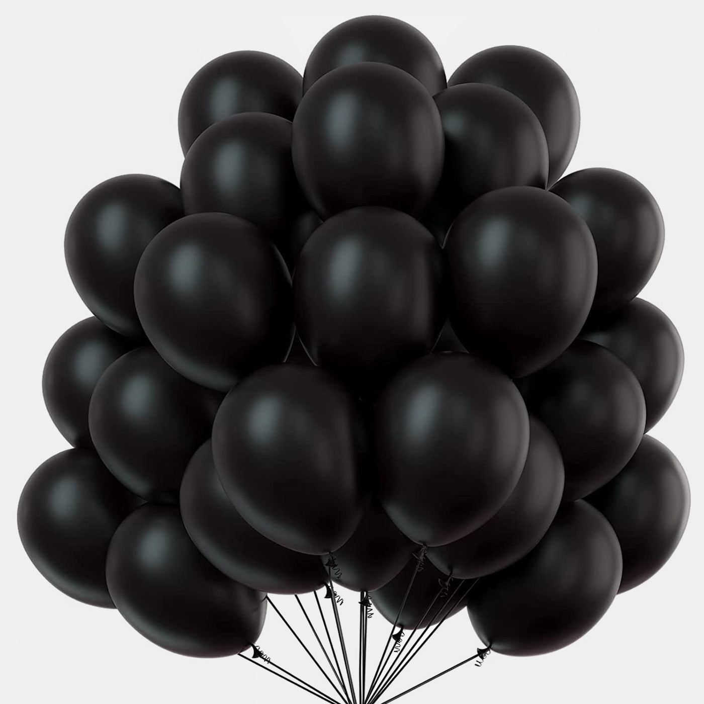 Balloons HBD Black