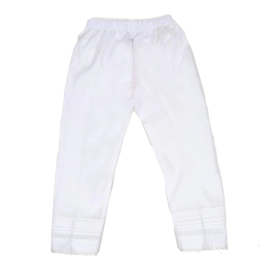 Infant Girls Trouser Pleated - White