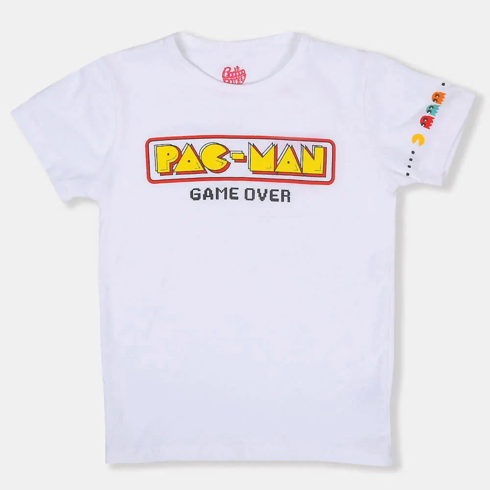 Boys T-Shirt H/S - White