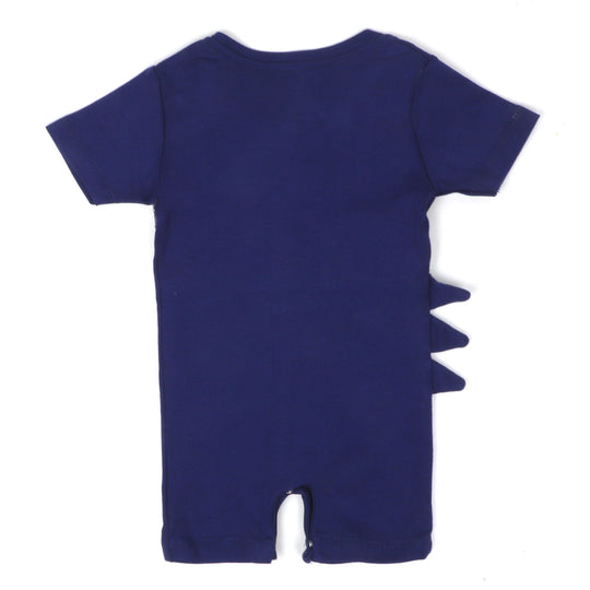 Infant Boys Knitted Romper Dino Roar -NAVY
