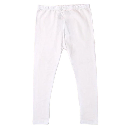 Girls Tight AOP E-C  - White