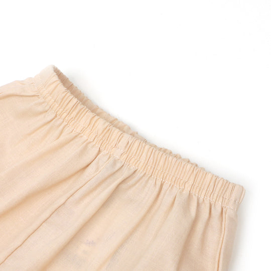 Infant Girls Trouser Pintex -BEIGE