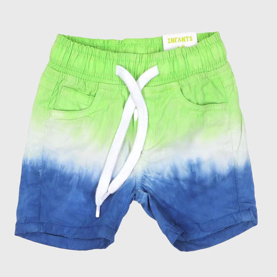 Infant Boys Short Cotton Dip Dye