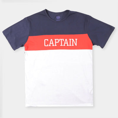 Mother T-Shirt H/S CAPTAIN   - N. Blue