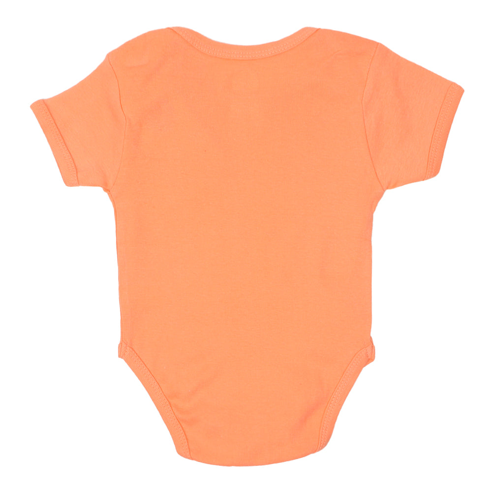 Infant Romper Unisex LION -PEACH