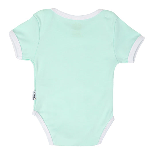 Infant Basic Romper Unisex-  Sky Blue