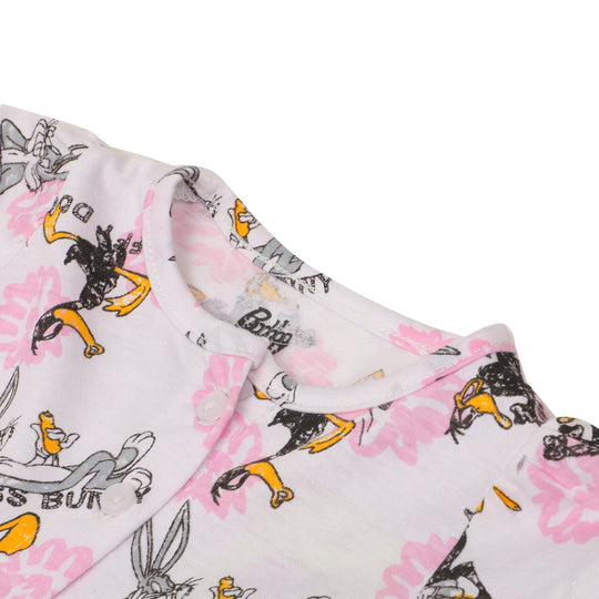 Infant Girls Frock Printed Bugs Bu - Printed