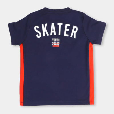 Boys T-Shirt H/S Skater-NAVY