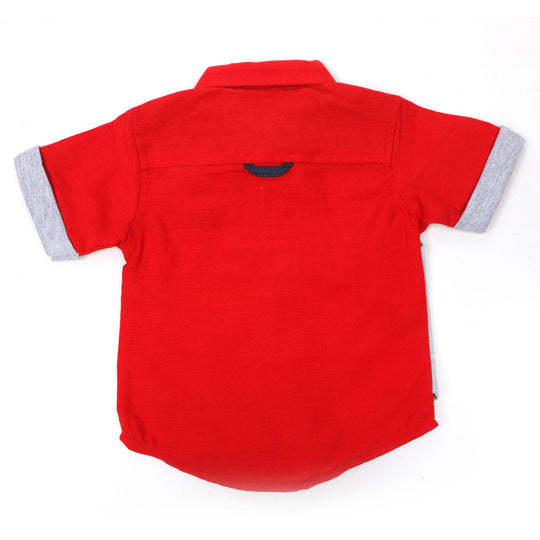 Infant Boys Suit 3Pcs S2-Red