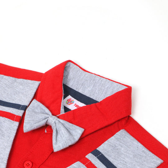 Boys Suit 3Pcs S2-Red