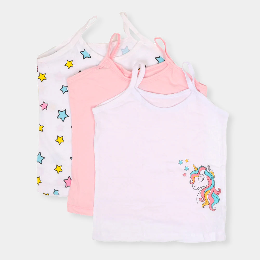 Girls Cami Printed 3 Pcs